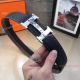 New Replica Hermes Paris Mens Black Leather Belt Flower Pattern Buckle (6)_th.jpg